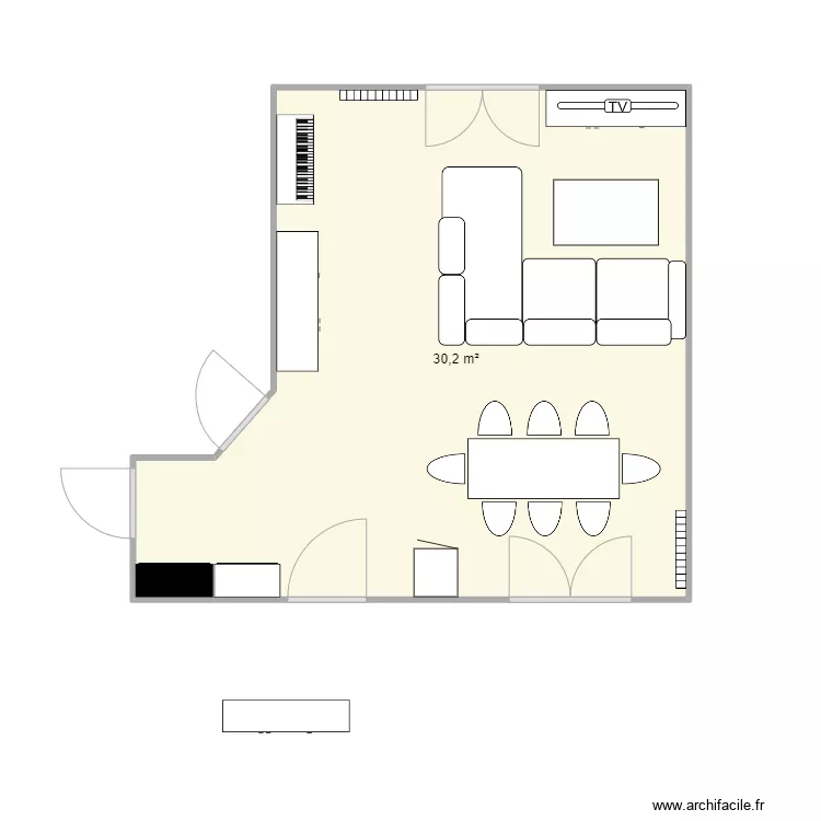 MAISON VALENCIN_SEJOUR v2. Plan de 