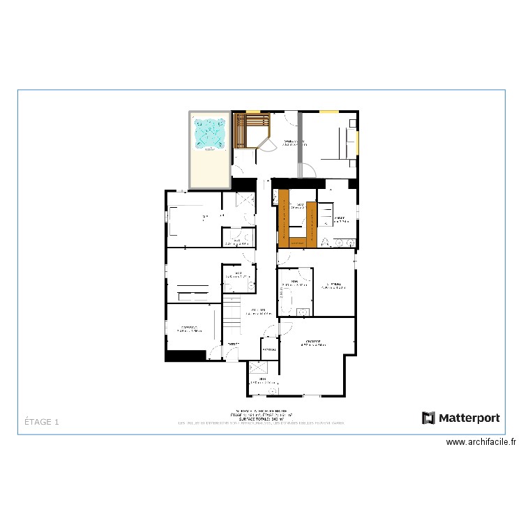 bionnay rc. Plan de 0 pièce et 0 m2