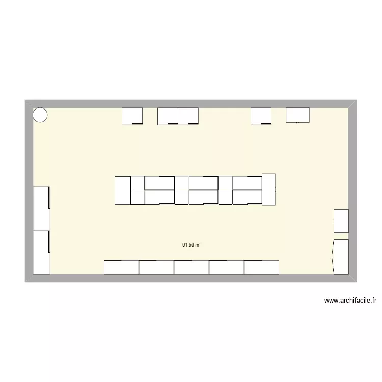 Labo chimie. Plan de 1 et 62 m² Labo chimie. Plan de 1 et 62 m²