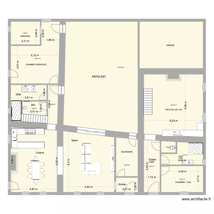 St VIVIEN 4 modifier David. Plan de 14 et 326 m² St VIVIEN 4 modifier David. Plan de 14 et 326 m²