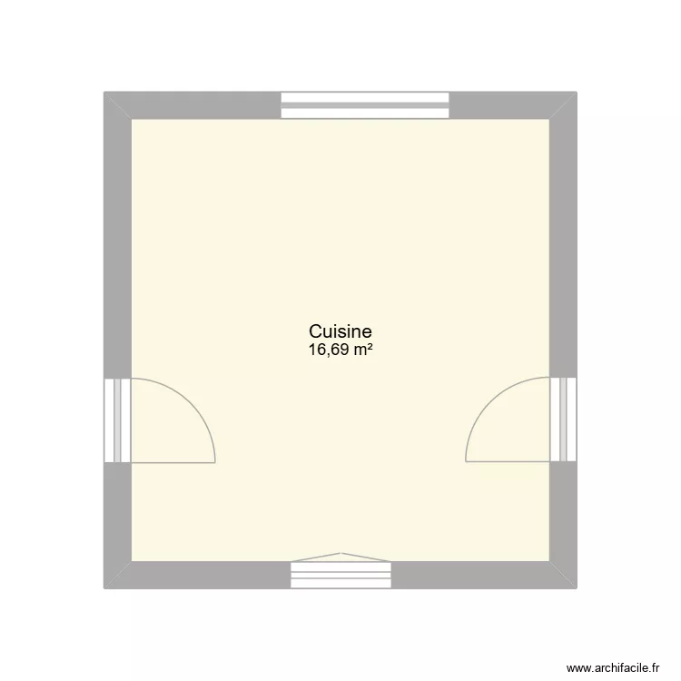cuisine. Plan de 1 et 17 m² cuisine. Plan de 1 et 17 m²