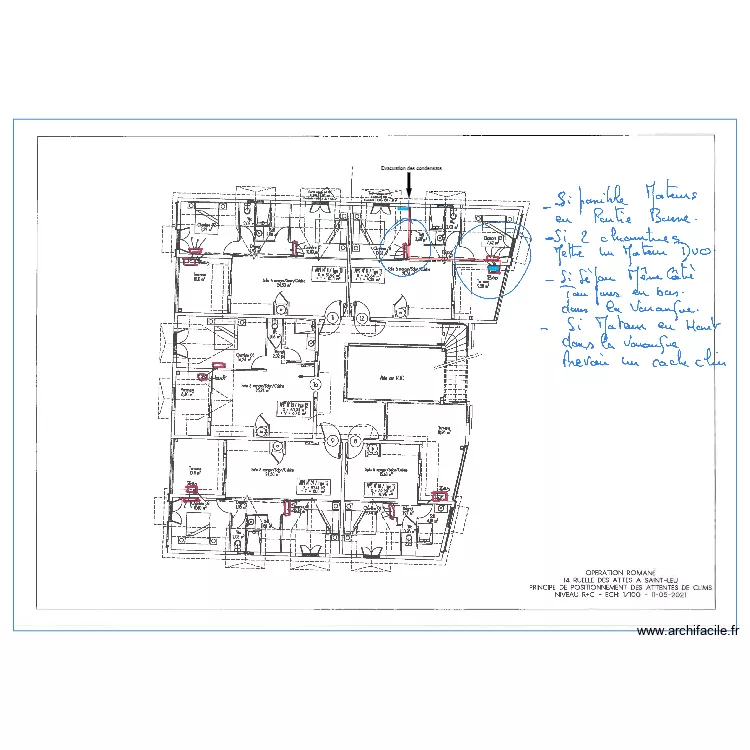 Chlo&eacute; Hibon. Plan de 