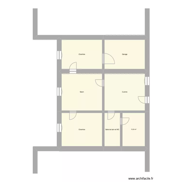 DUREAU. Plan de 7  et 109 m²