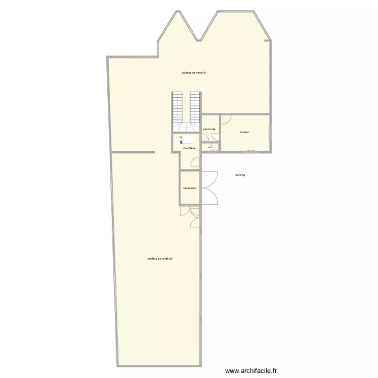 sas cornil rdc am. Plan de 