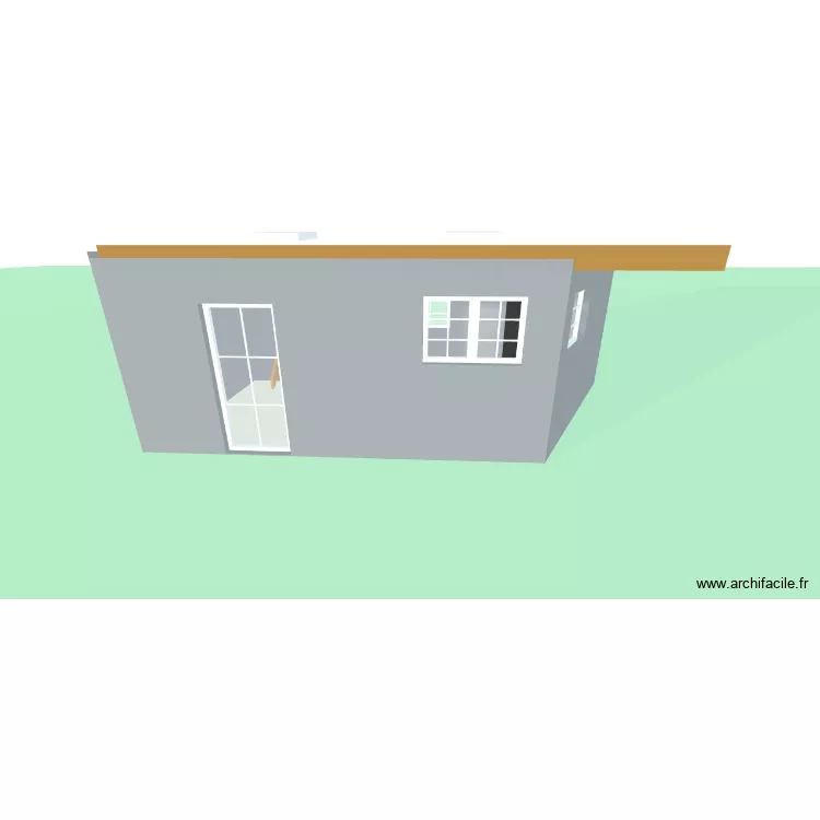 MAISON 1. Plan de 1 et 17 m² MAISON 1. Plan de 1 et 17 m²