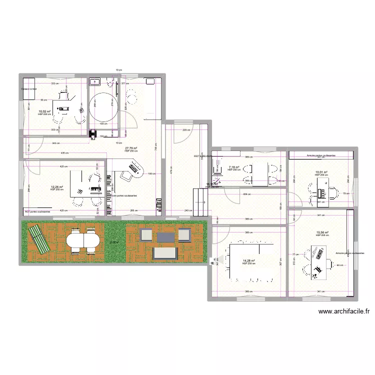 ex16 agencement. Plan de ex16 agencement. Plan de