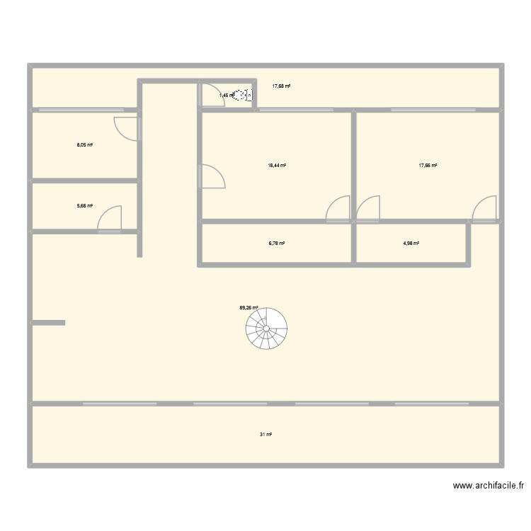 nnnn1. Plan de 10 pièces et 201 m2