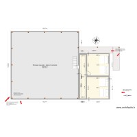 BATIMENT CAMPING LAC GRANDE FOURCHE aire pret a camper etage