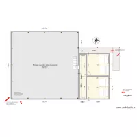 BATIMENT CAMPING LAC GRANDE FOURCHE aire pret a camper etage