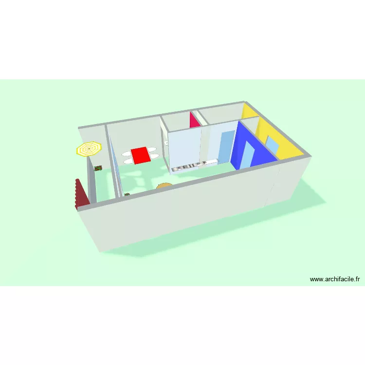 Carlton. Plan de 1 et 0 m² Carlton. Plan de 1 et 0 m²