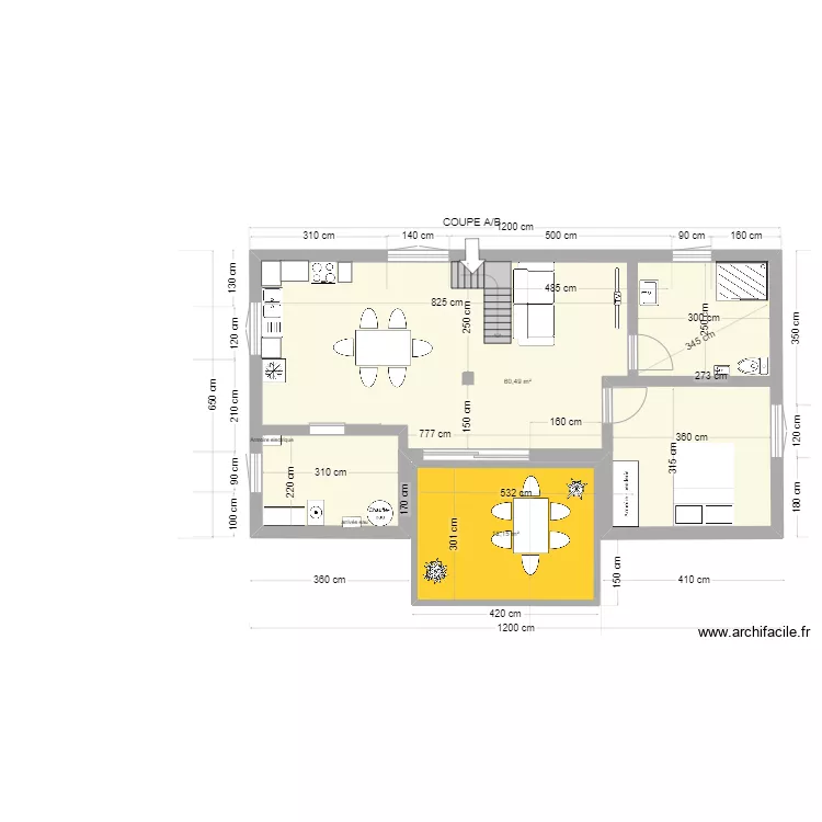 maison MEUSSIA.. Plan de 