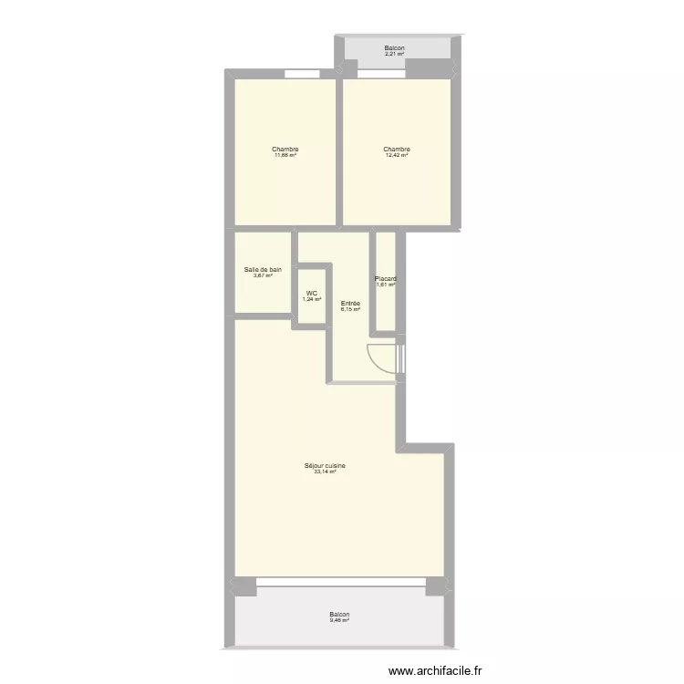 395 deffontaines. Plan de 9 Pièces et 82 m² 395 deffontaines. Plan de 9 Pièces et 82 m²