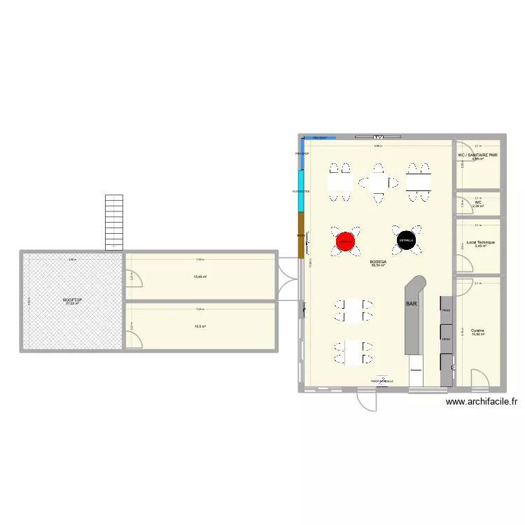 PLAN BERLINCAN. Plan de 8  et 156 m²
