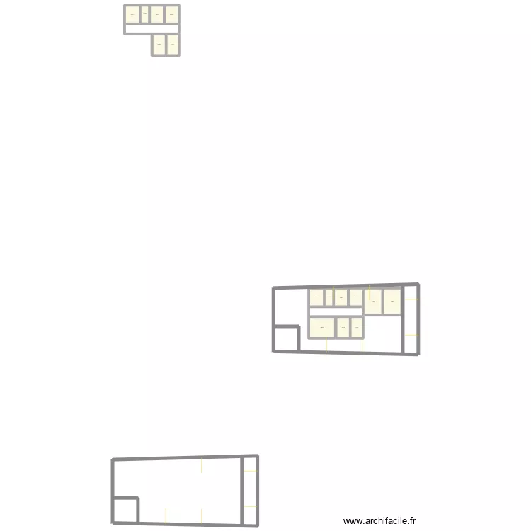 Fontvieille cabinet. Plan de 15  et 161 m²