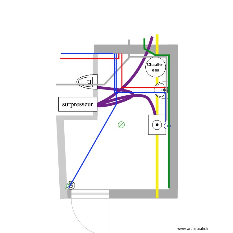 écurie. Plan de 0 pièce et 0 m2