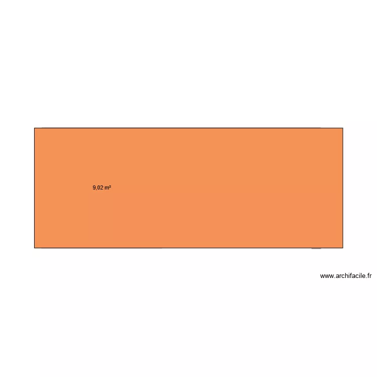 Cabanon V3. Plan de 1 et 9 m² Cabanon V3. Plan de 1 et 9 m²