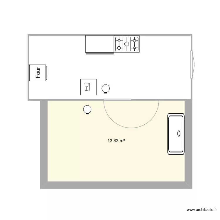 LABO. Plan de 1 et 14 m² LABO. Plan de 1 et 14 m²