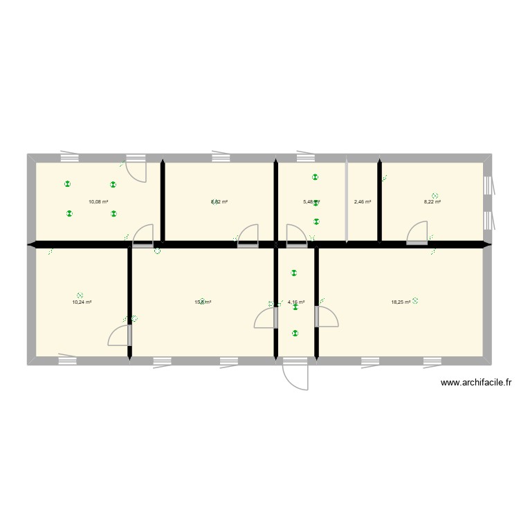 plan ecl. Plan de 0 pièce et 0 m2