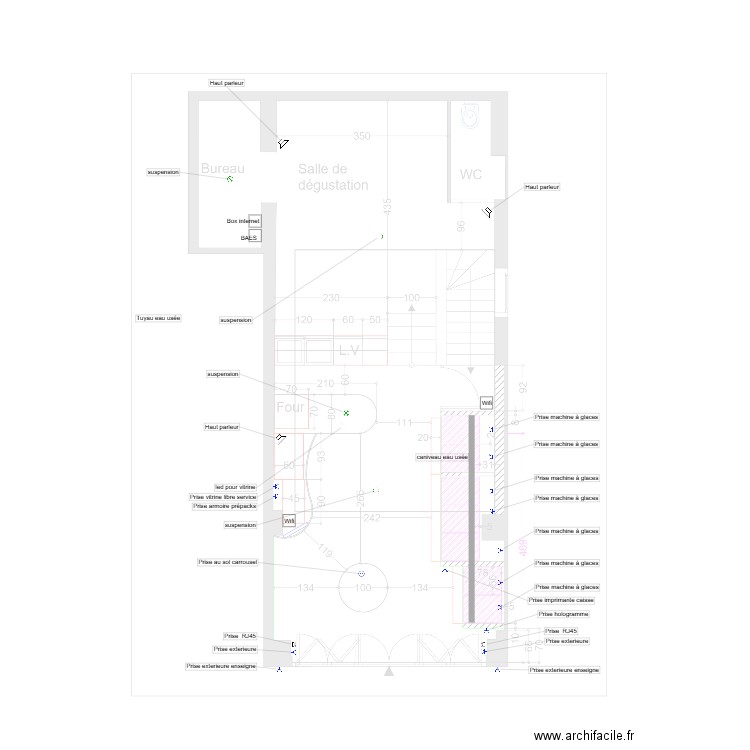 biarritz. Plan de 0 pièce et 0 m2