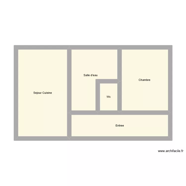 350602616. Plan de 5  et 47 m²