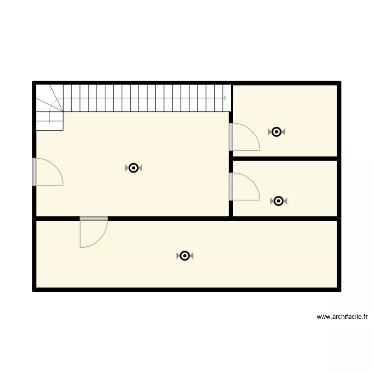 Rez-de-chauss&eacute;e Cofisk. Plan de 