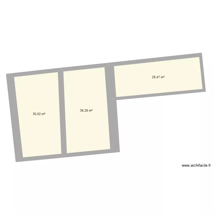 HUARD / MONPAZIER. Plan de 