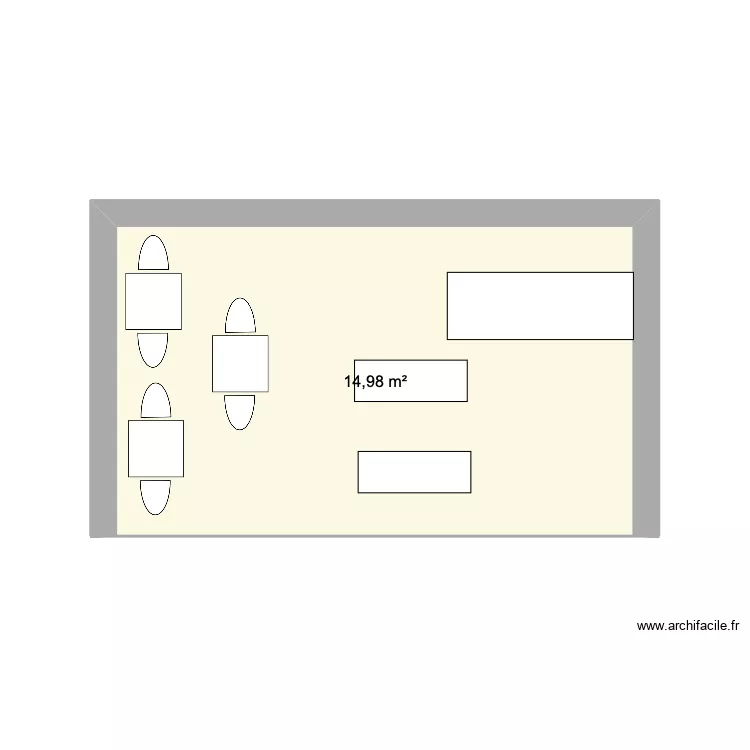 ARCHITECT@WORK. Plan de 1  et 15 m²