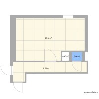 Cuisine, hall, toilette