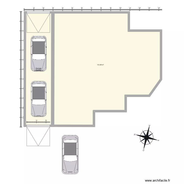 nouveau Garage. Plan de 2 et 135 m² nouveau Garage. Plan de 2 et 135 m²