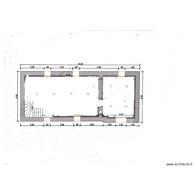Comble BOURGEON. Plan de 0 pièce et 0 m2