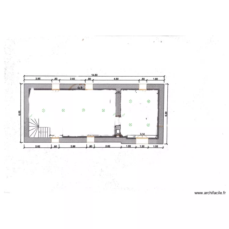 Comble BOURGEON. Plan de Comble BOURGEON. Plan de
