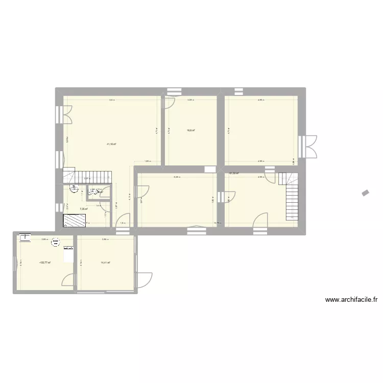 rdc darbonnay. Plan de 7 et 157 m² rdc darbonnay. Plan de 7 et 157 m²