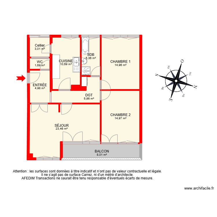 BI 33072. Plan de 0 pièce et 0 m2
