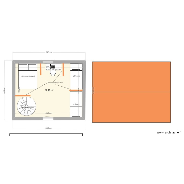 ANNEXE JARDIN2. Plan de 0 pièce et 0 m2