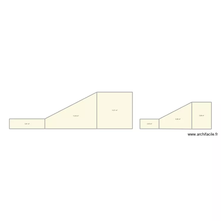 DELAROCHE SURFACES MURS SDB ET CHAMBRE. Plan de 