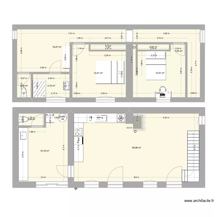 Maison V2. Plan de Maison V2. Plan de