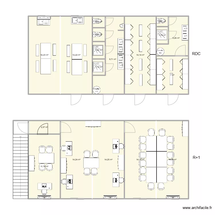 IETC CHANTIER SILLINGY. Plan de 