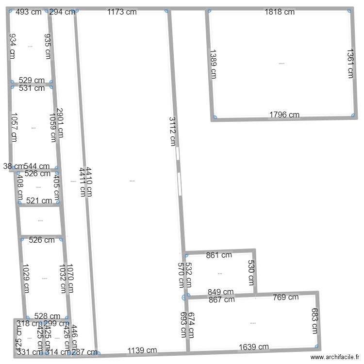 FonderieMolenbeek. Plan de 12 pièces et 1272 m2