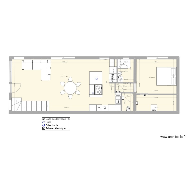 Villa 3 rdc PC_Ilot_central. Plan de 0 pièce et 0 m2