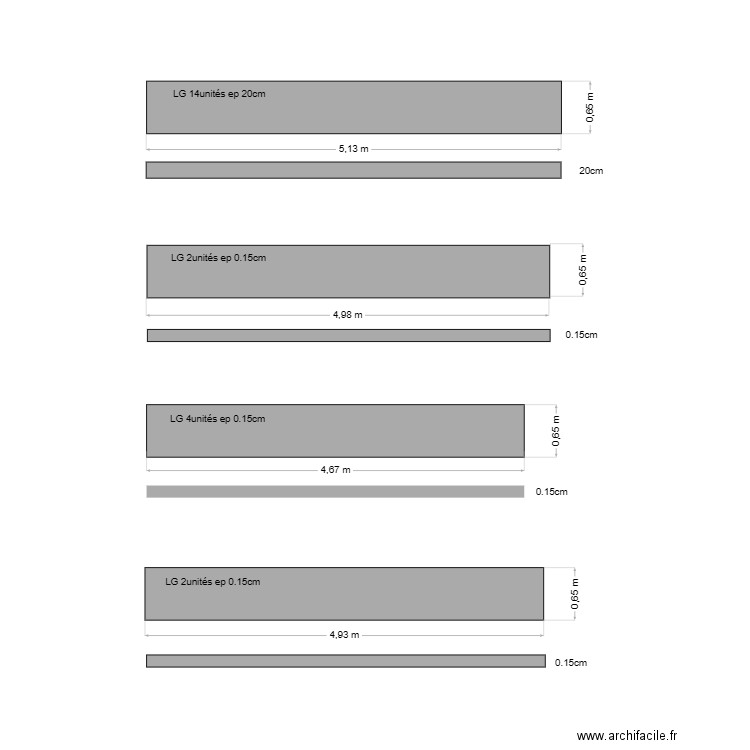 LG chantaduc. Plan de 0 pièce et 0 m2