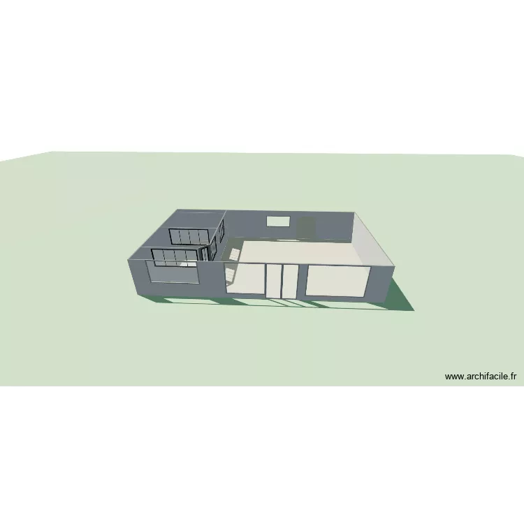 PLAN BUREAU DARTHOU. Plan de 4 et 125 m² PLAN BUREAU DARTHOU. Plan de 4 et 125 m²