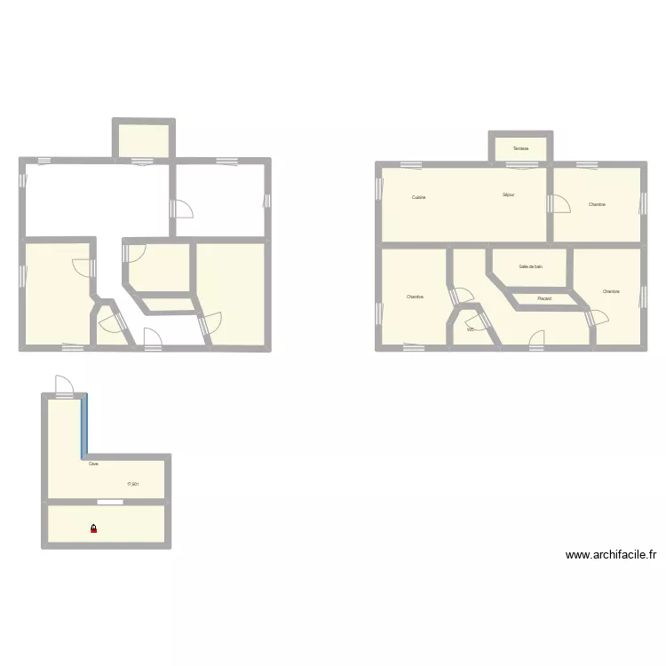 1 er frangy. Plan de 