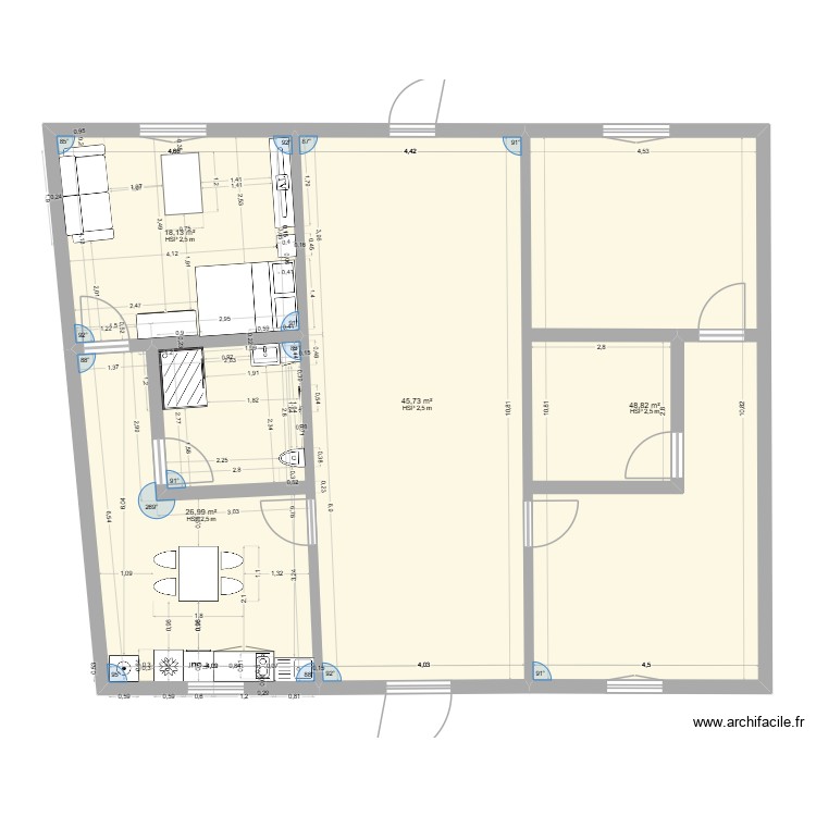 plan paquis 23 janvier. Plan de 0 pièce et 0 m2