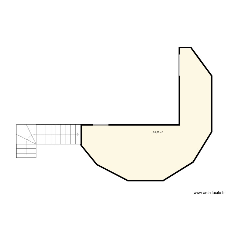 Balcon. Plan de 0 pièce et 0 m2