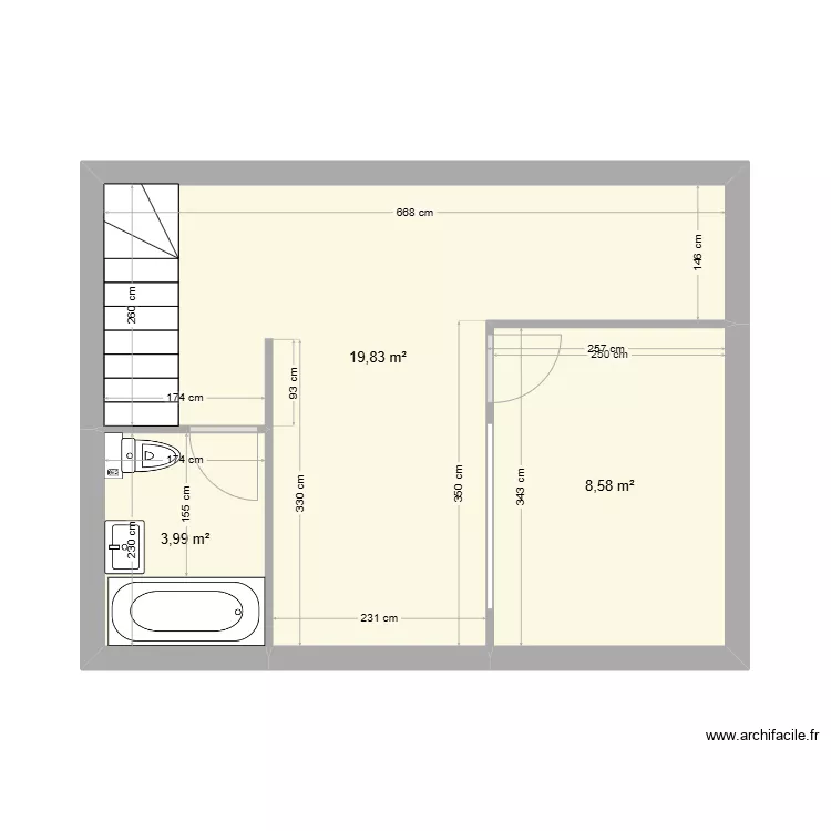 Sainte Foy 1. Plan de 