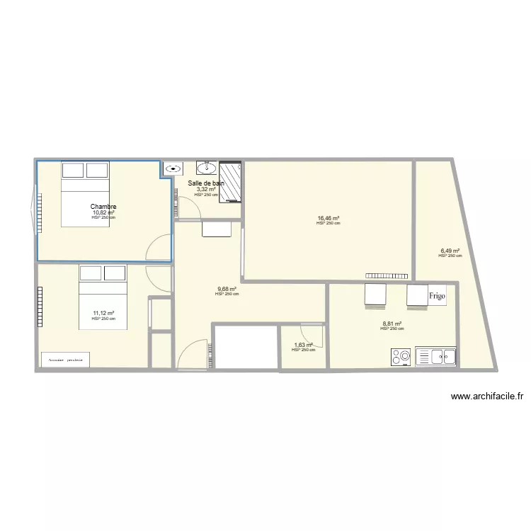 appârtement3. Plan de appârtement3. Plan de