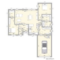 100 m2 avec 2 chambres + 28 m 2 garage 