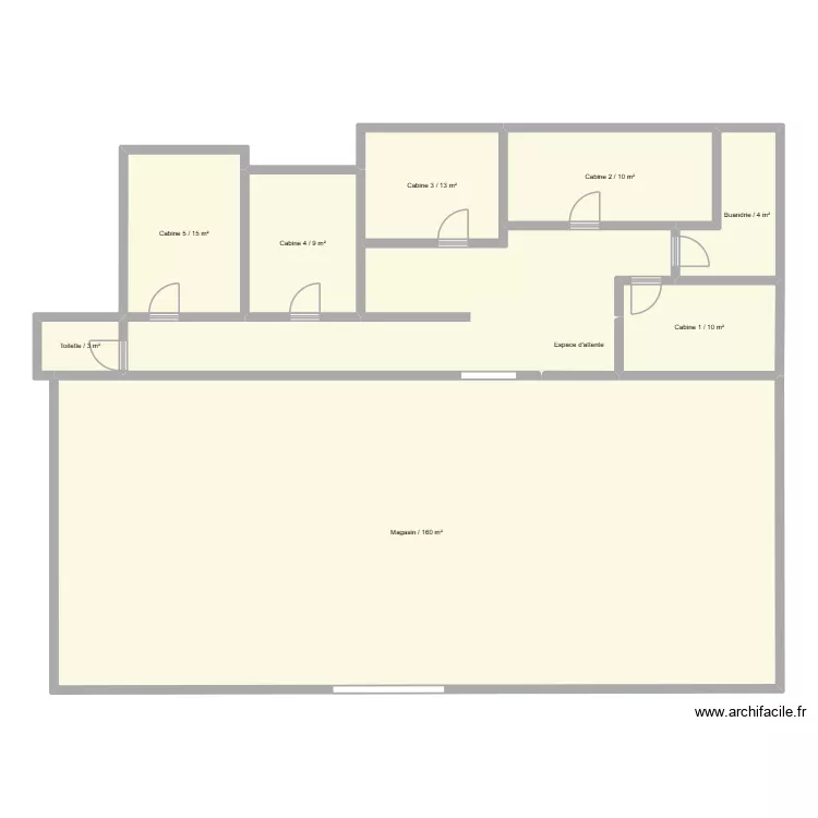 UNE HEURE POUR SOI. Plan de 10  et 258 m²