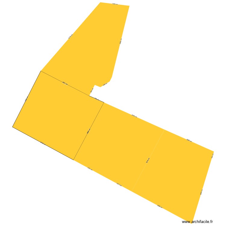Cadastre Favone. Plan de 0 pièce et 0 m2