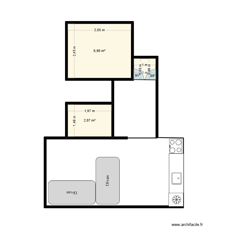 berri. Plan de 0 pièce et 0 m2